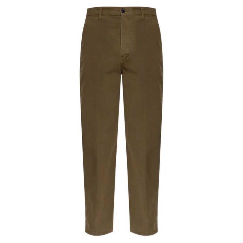 Dries Van Noten Men Pickerbys Cotton Trousers With Side Pocket